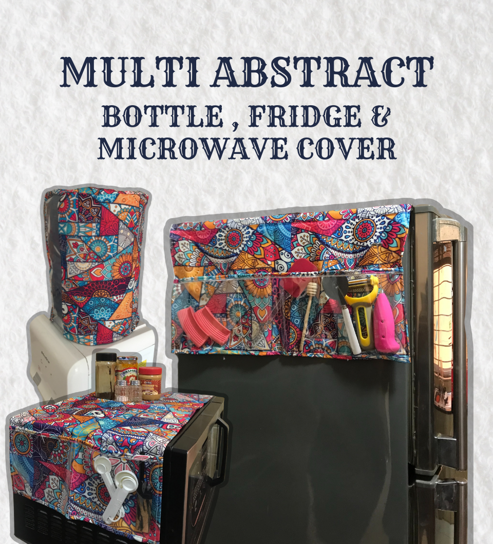 Triple Value Deal – Bottle, Microwave & Fridge Cover