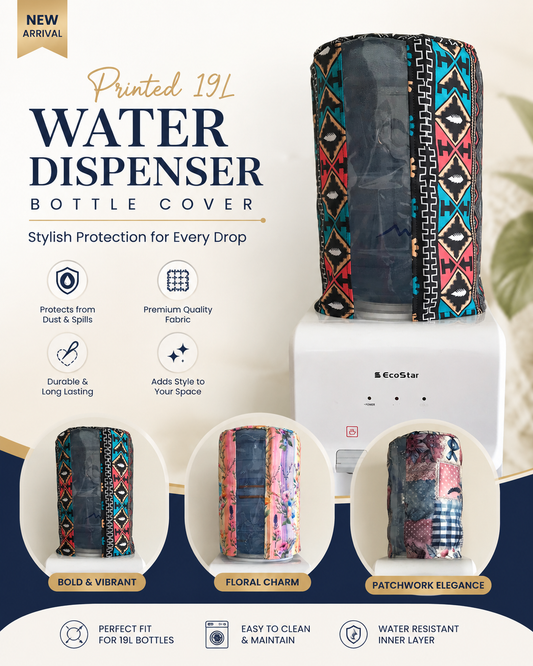 Printed 19L Water Dispenser Bottle Cover