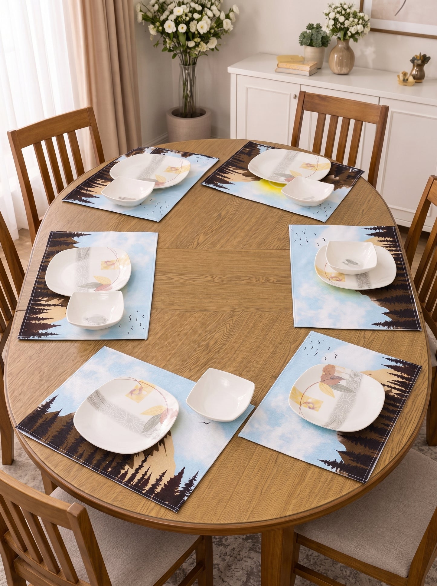 Sunrise Mountain – Canvas Table Mat