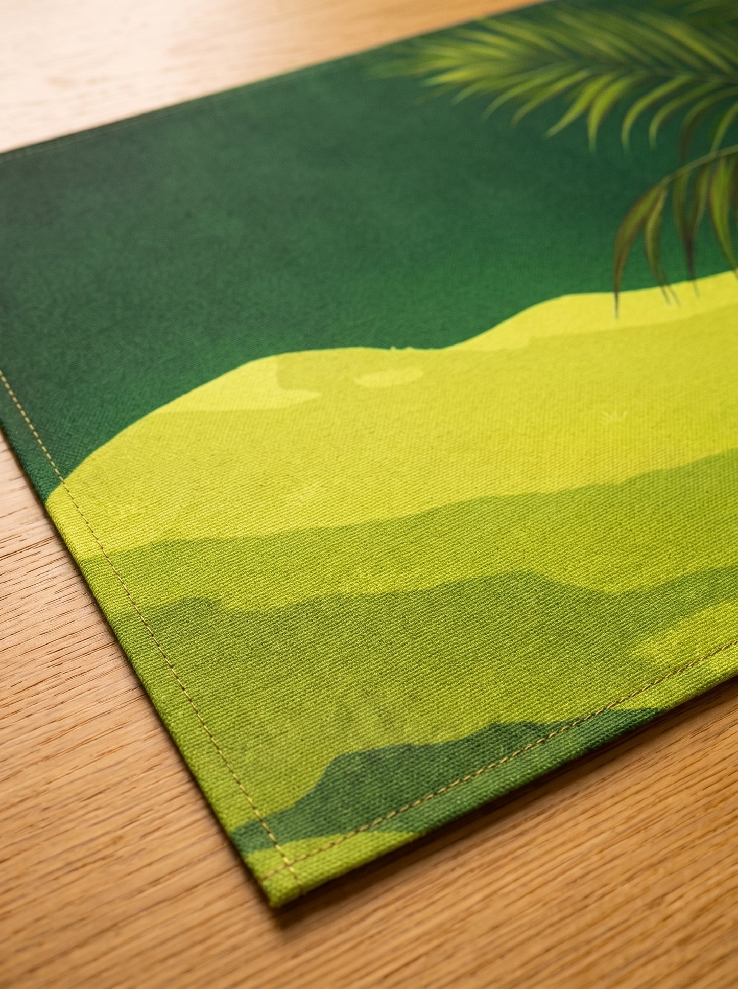 Tropical Green – Canvas Table Mat