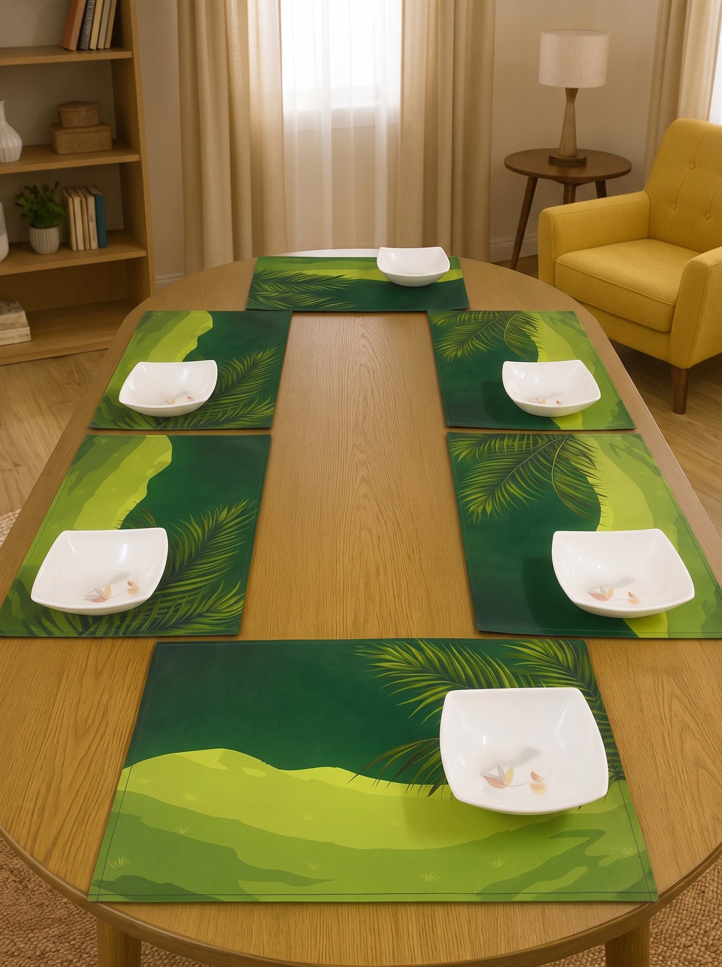 Tropical Green – Canvas Table Mat