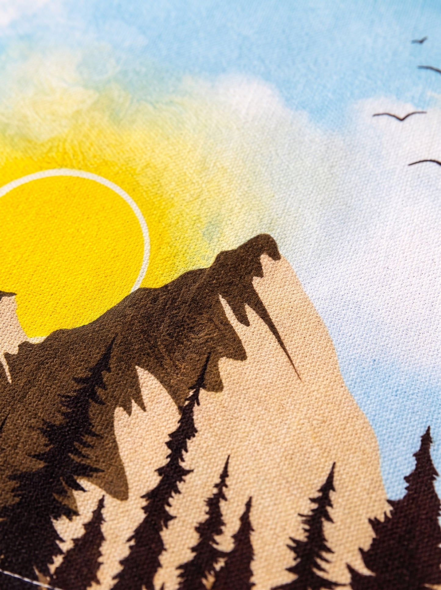 Sunrise Mountain – Canvas Table Mat