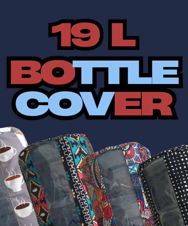 Printed 19L Water Bottle Cover