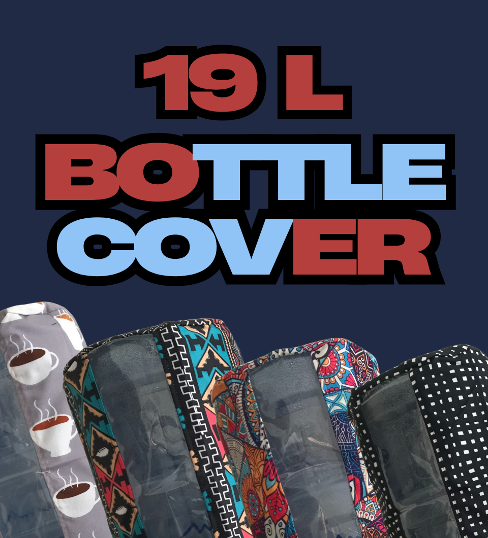 Printed 19L Water Bottle Cover