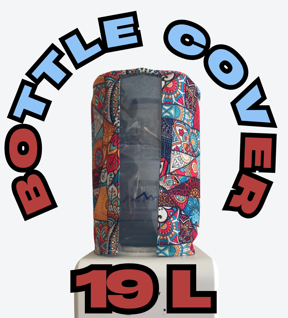 Printed 19L Water Bottle Cover - Image 2