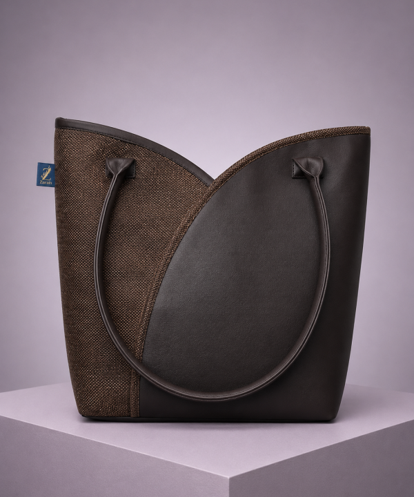 Monarch Brown-Brown Criss-Cross Bag